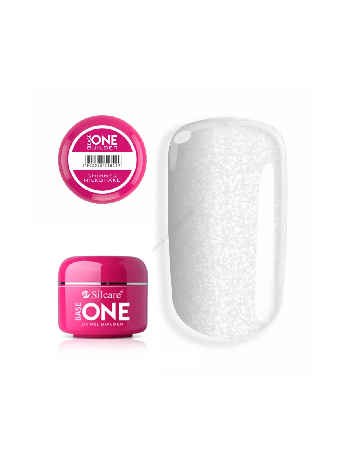 Gél na nechty - clear - priesvitný - 50g