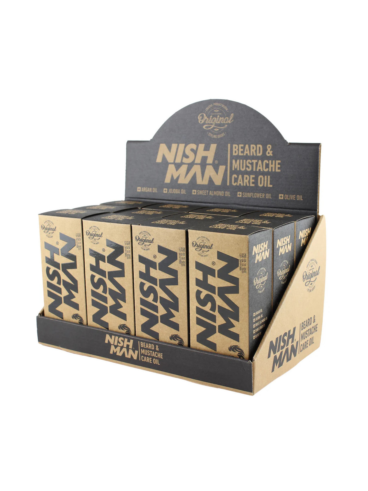 NISH MAN Olej na bradu - 75ml