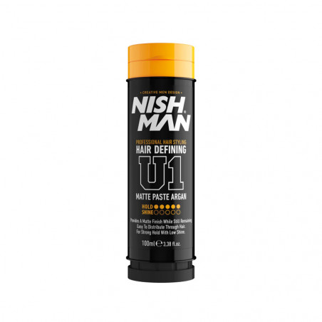 NISH MAN matná pasta v tube -100 ml - U1