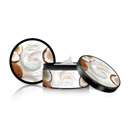 Tělové máslo DERMO SPA kokos 200 ml