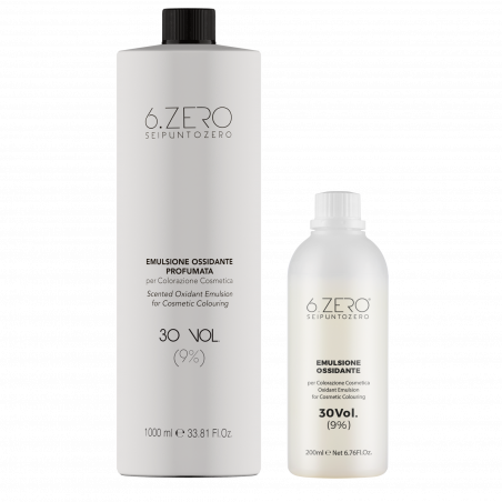 6.ZERO (9%) Parfémovaná oxidační emulze – 30 Vol