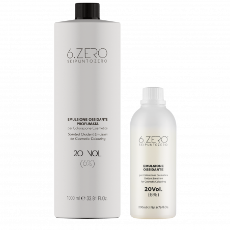 6.ZERO (6%) Parfémovaná oxidační emulze – 20 Vol