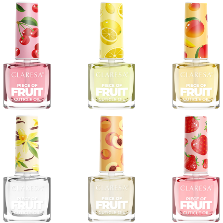 CLARESA Olejíček na nehtovou kůžičku 5 ml – kolekce Piece of Fruit