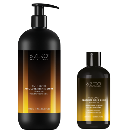6.ZERO Šampón ABSOLUTE RICH & SHINE