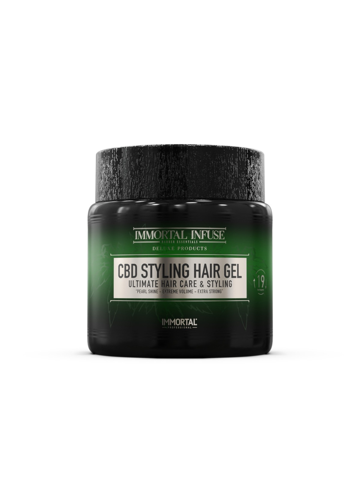 CBD & Rostlinný Keratin Styling Gely na vlasy 500 ml