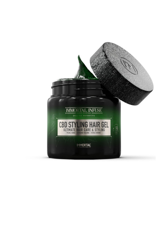 CBD & Rostlinný Keratin Styling Gely na vlasy 500 ml