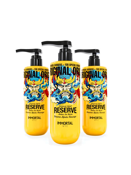 SAMURAI Balzám po holení IMMORTAL ORIGINAL 500 ml