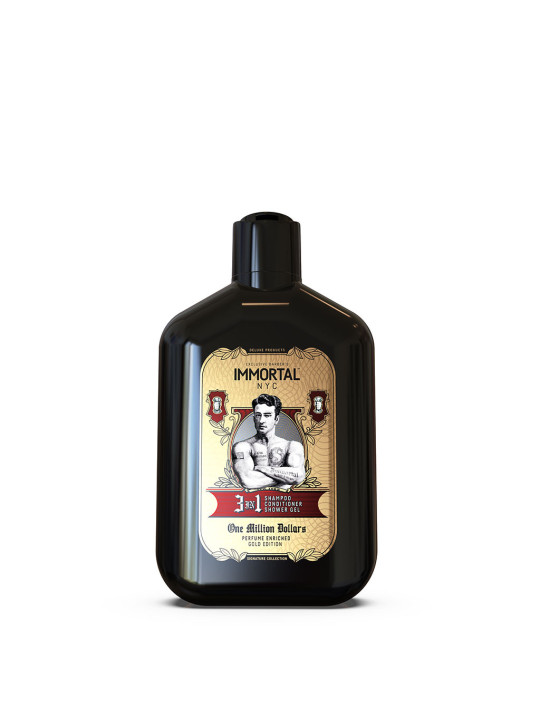 Immortal NYC One Million Dollars 3v1 Šampon – 500 ml (s krabičkou)