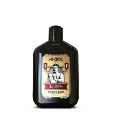 Immortal NYC One Million Dollars 3v1 Šampon – 500 ml (s krabičkou)