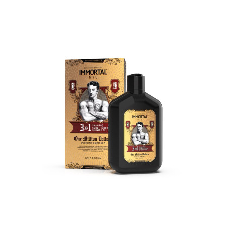Immortal NYC One Million Dollars 3v1 Šampon – 500 ml (s krabičkou)