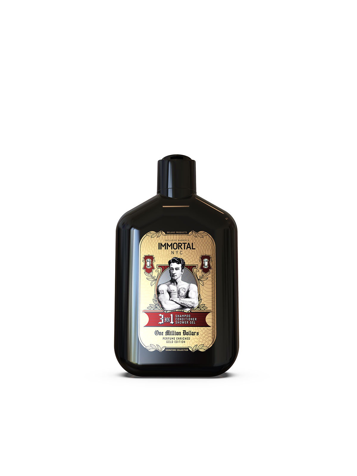 Immortal NYC One Million Dollars 3v1 Šampon – 500 ml (bez krabičky)