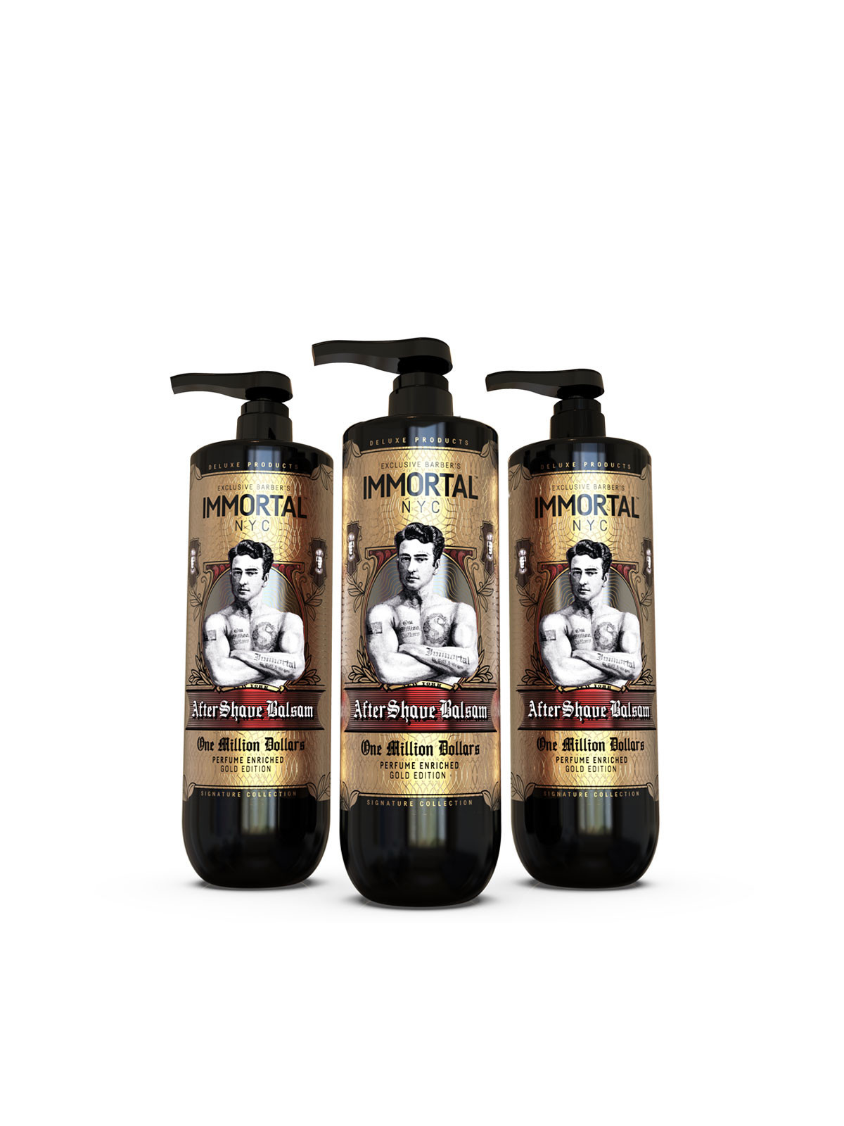 One Million Dollars Balzám po holení – 500 ml Immortal NYC