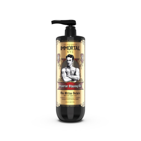 One Million Dollars Superior Gél na Holení – 1000 ml Immortal NYC
