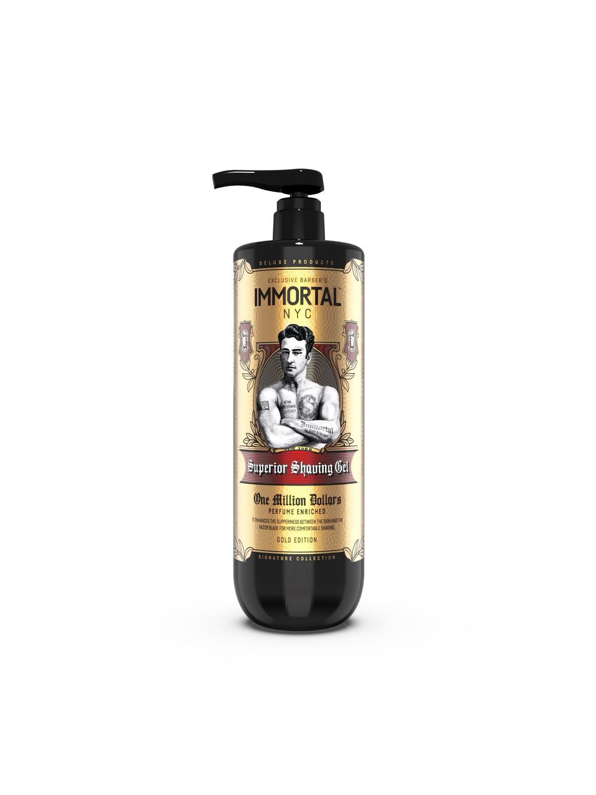One Million Dollars Superior Gél na Holení – 1000 ml Immortal NYC