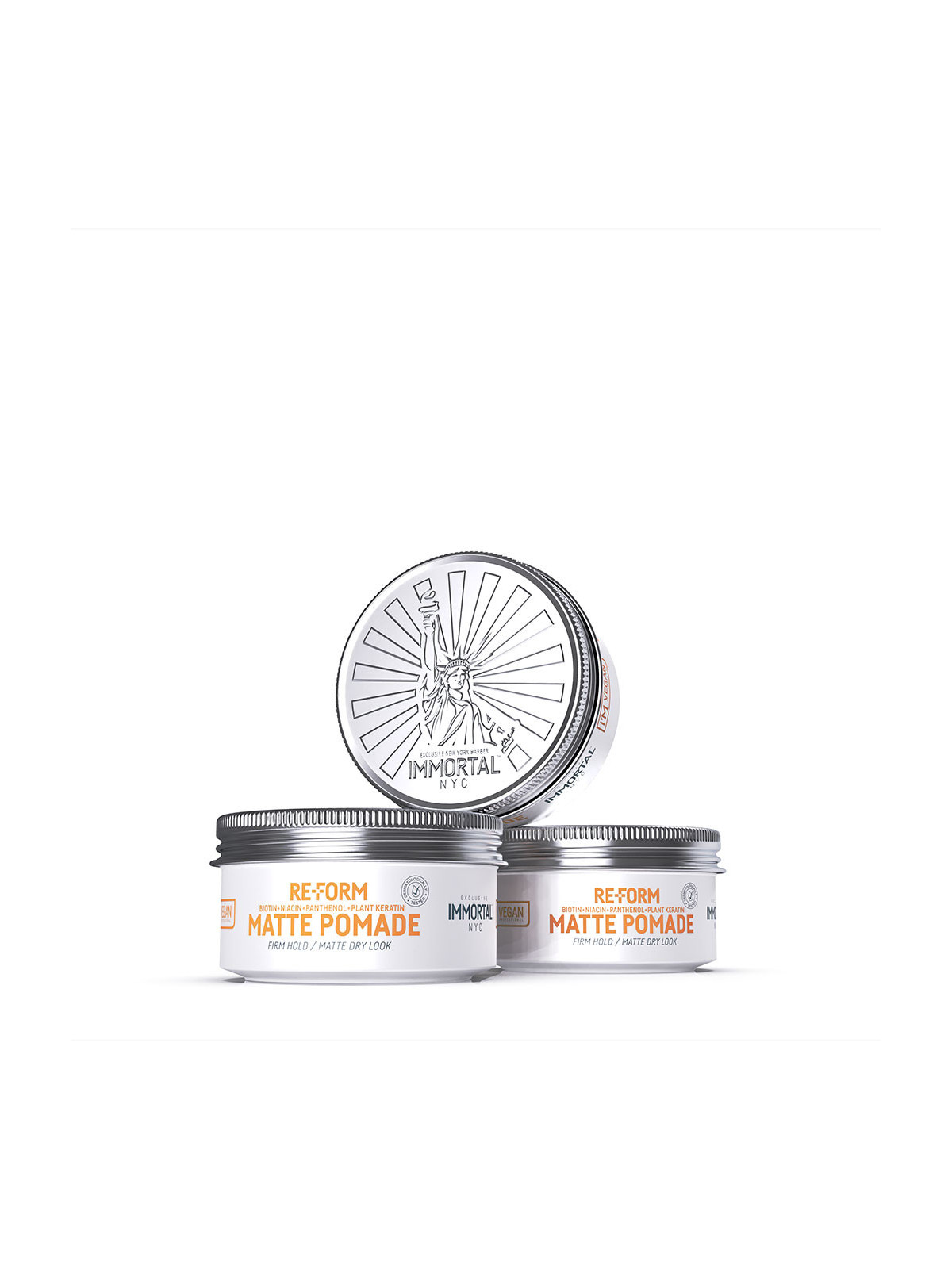 RE-FORM Matte Pomade – 150 ml Immortal NYC