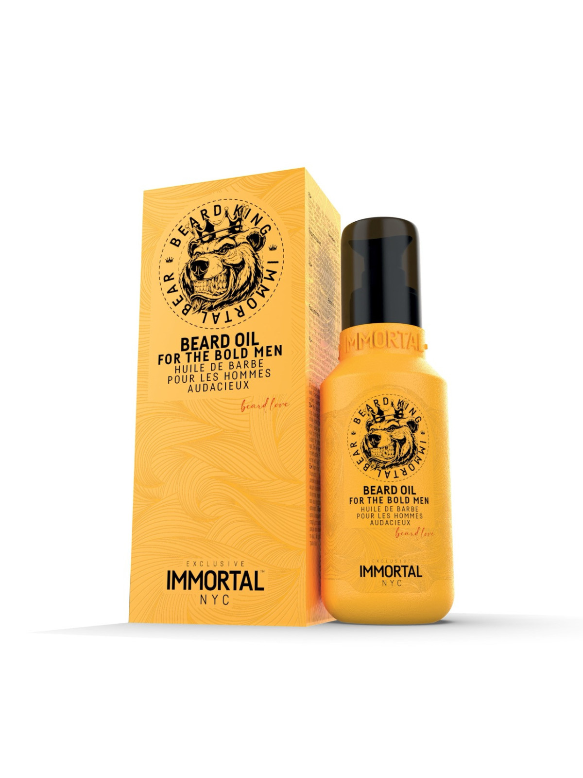 Beard King Olej na vousy – 100 ml IMMORTAL NYC