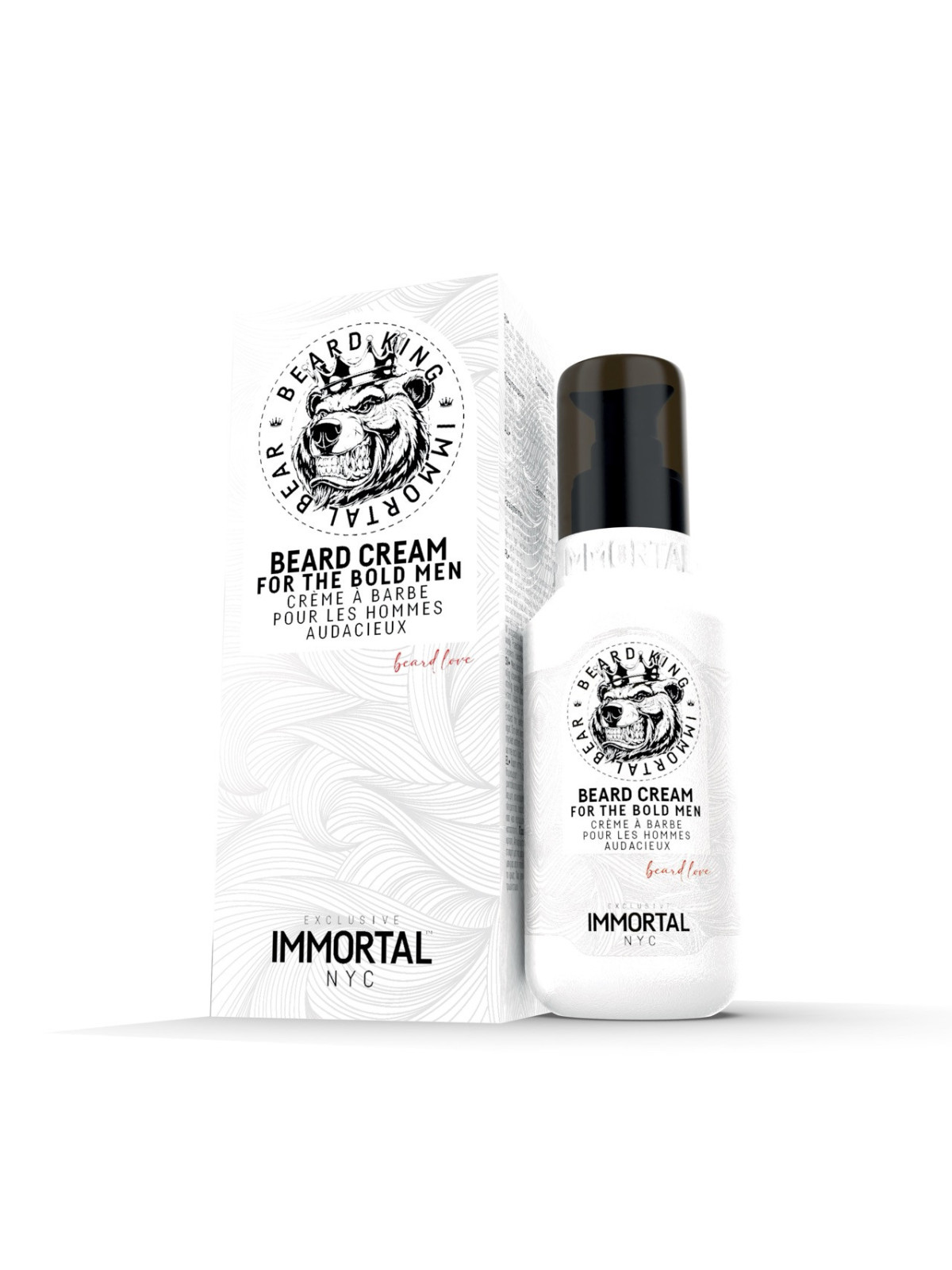 Beard King Krém na vousy – 100 ml IMMORTAL NYC