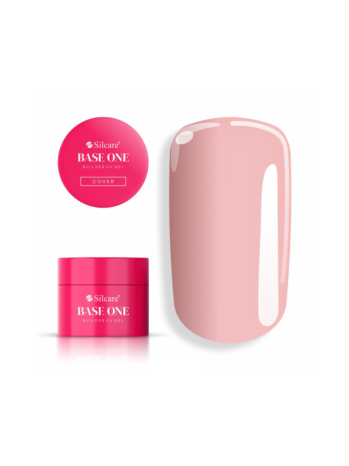 Silcare Base One Cover stavební UV gel kamuflážní 50 a 100 g | JagaShop