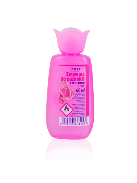 Bezacetonový odlakovač na nehty "KVĚT", 5 × 60 ml