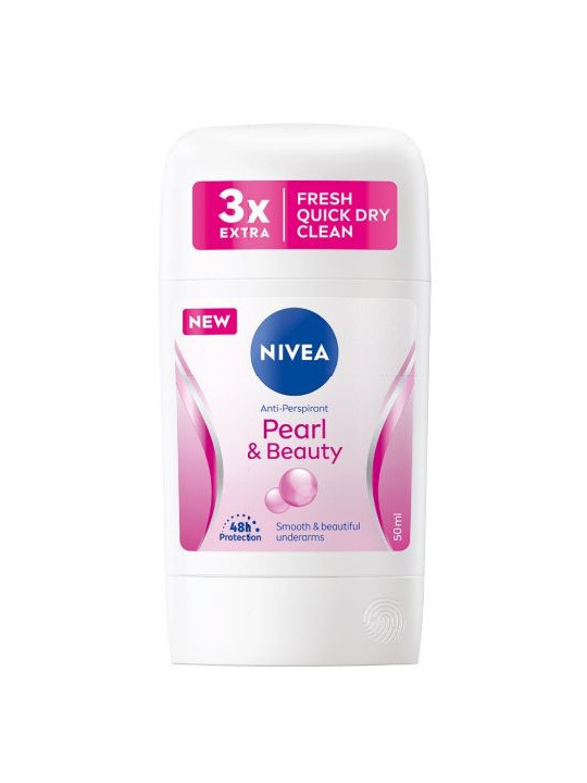 Nivea tuhý deodorant Pearl & Beauty 50 ml – WOMEN