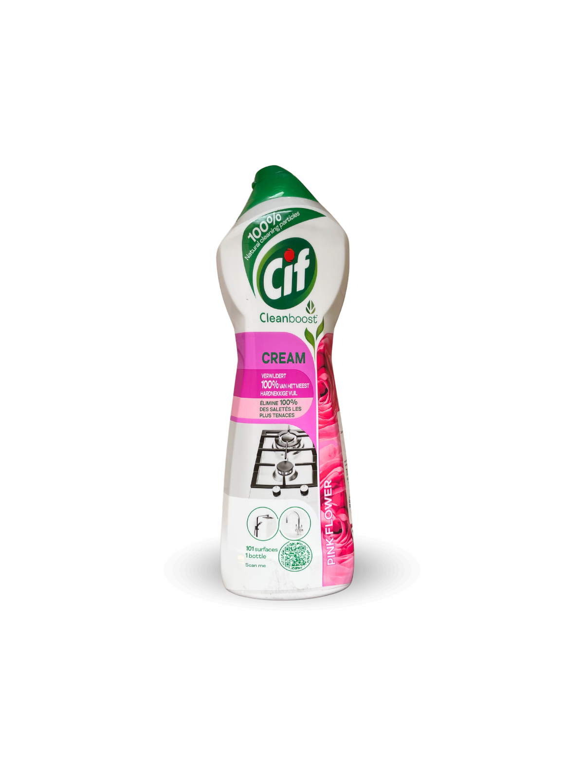 Cif Cream Pink Flower – krémový čistič 750 ml