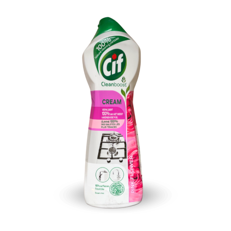 Cif Cream Pink Flower – krémový čistič 500 ml