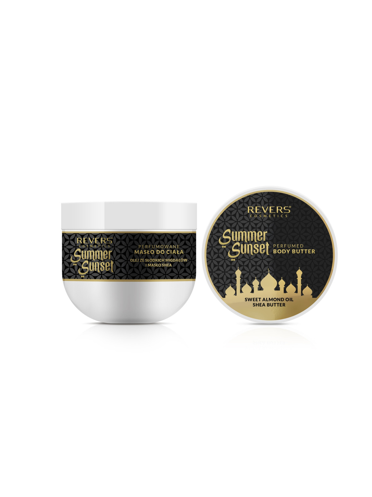 Tělové máslo Dubai Parfumované - 250 ml - letní západ slunce