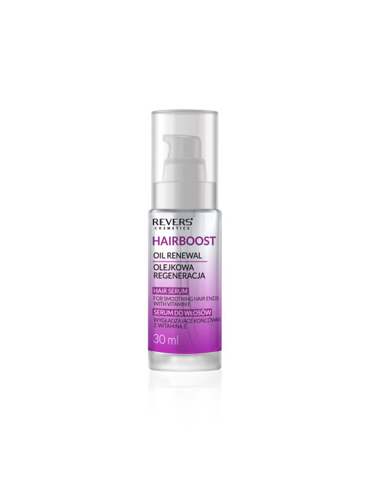 Silikonové sérum HAIRBOOST s vitamínem E pro vyhlazení konečků 30 ml