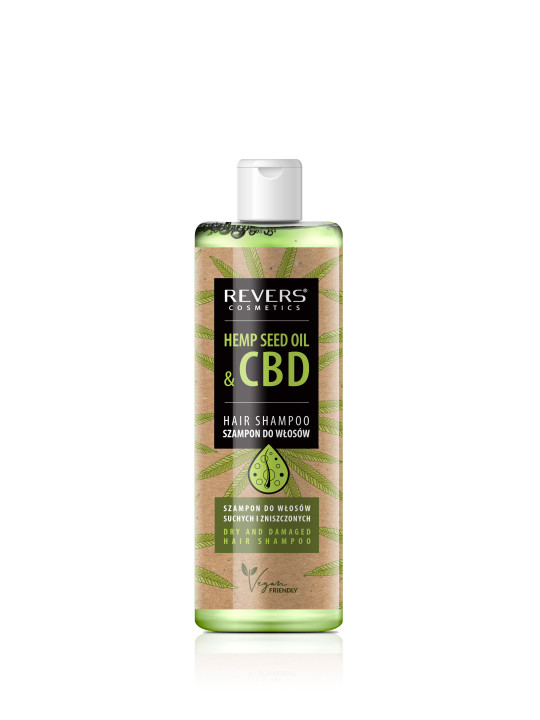 Šampon na vlasy 400 ml hydratační a posilující Hemp Seed Oil CBD