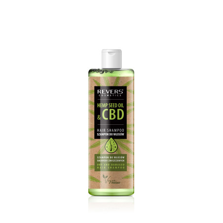 Šampon na vlasy 400 ml hydratační a posilující Hemp Seed Oil CBD
