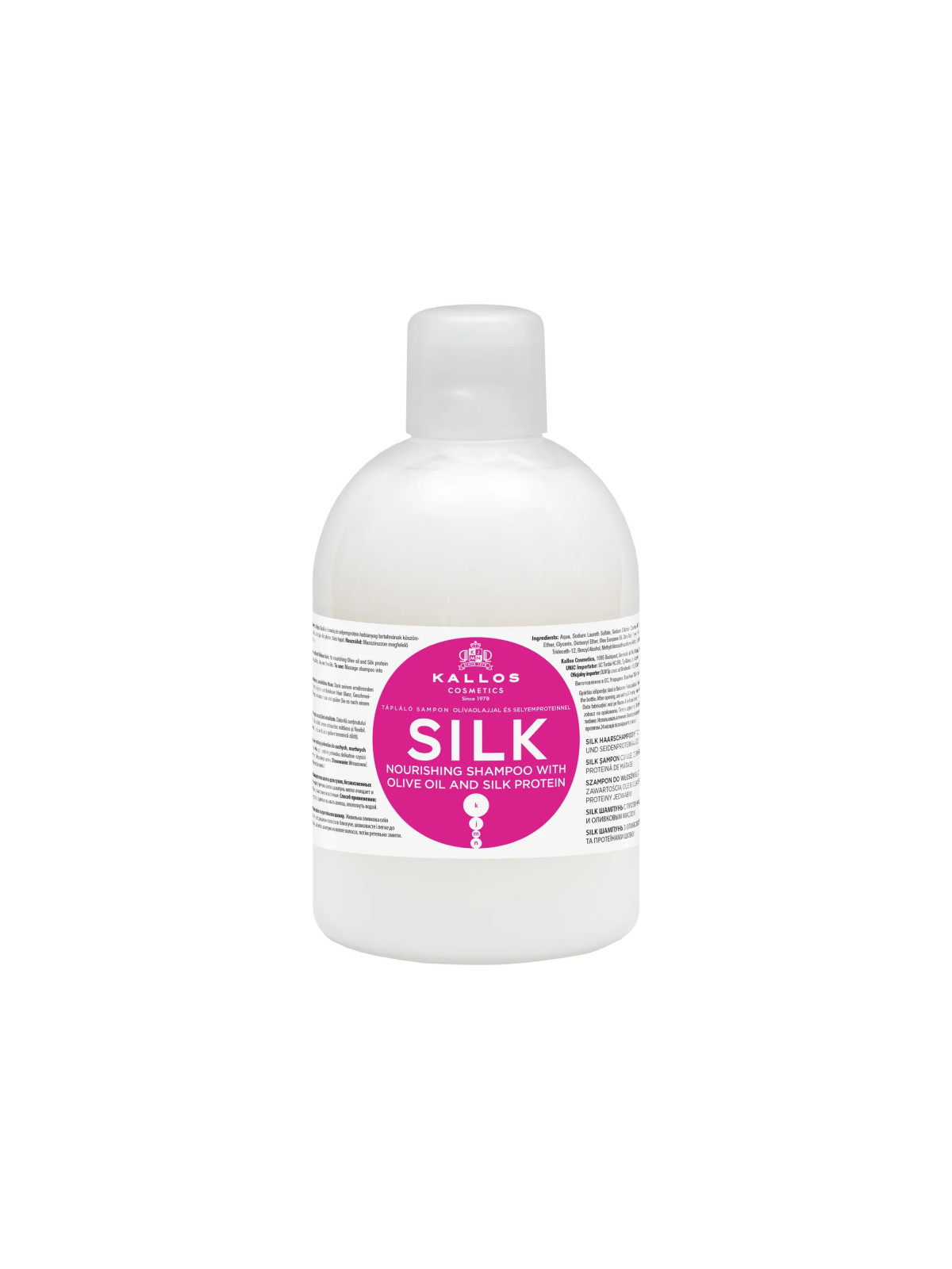 KALLOS KJMN Silk Vyživující šampon