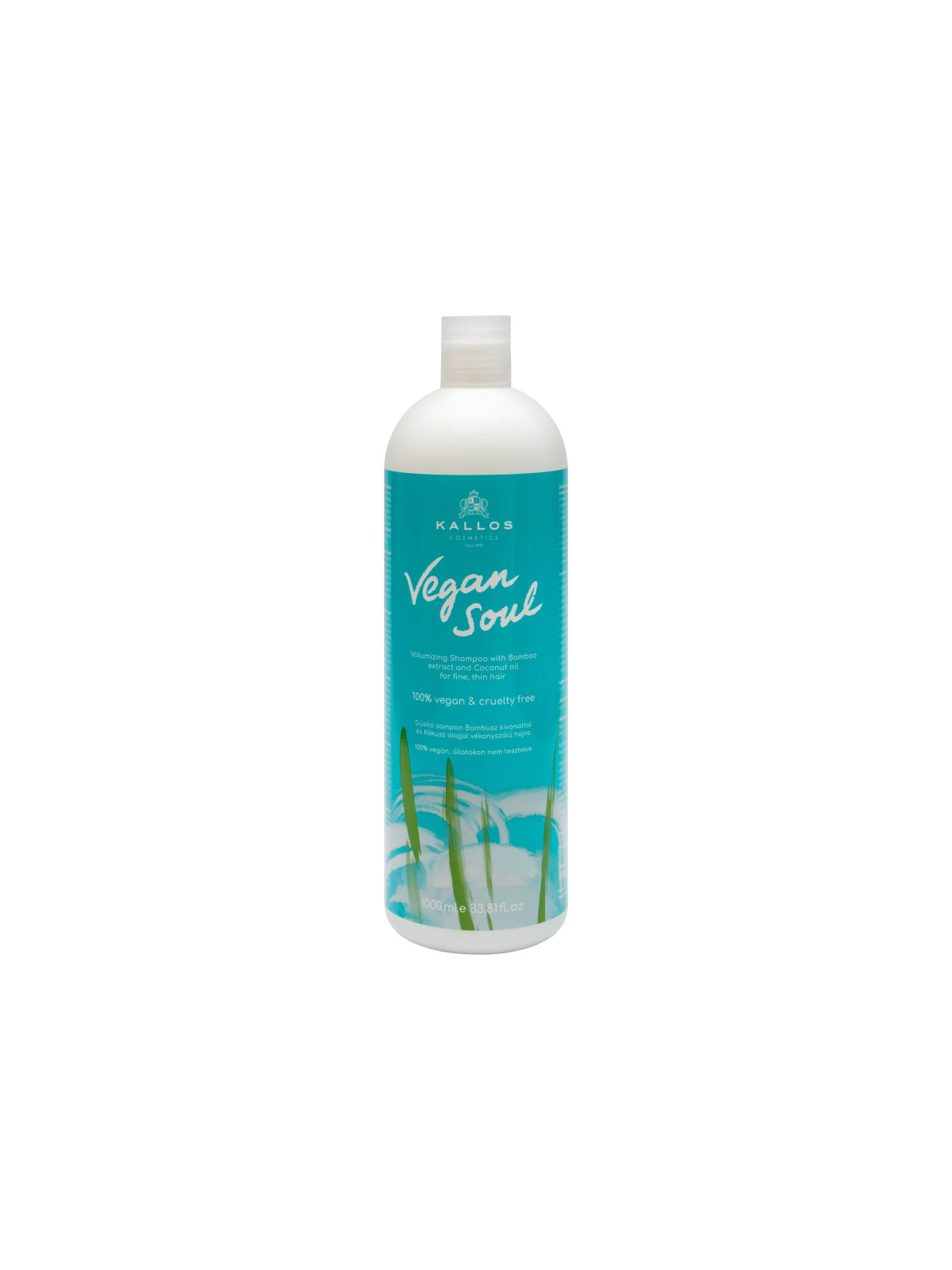 KALLOS Vegan Soul Bamboo Volumizační Šampón