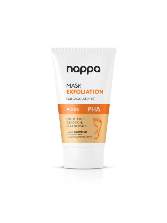 Exfoliační maska na zhrublá chodidla s kyselinami Nappa PHA 150 ml