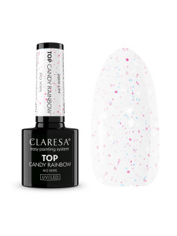 TOP NO WIPE EFFECT TOP COAT – CANDY RAINBOW / SWEET CRUSH