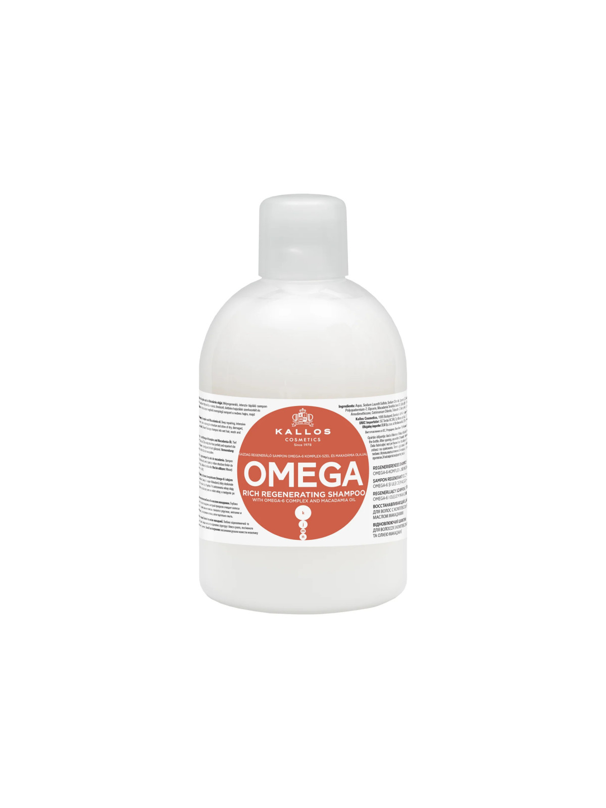 KALLOS KJMN Omega Regenerační šampon