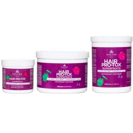 KALLOS Hair Pro-Tox Superfruits Antioxidační maska