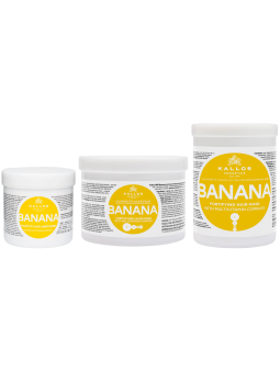 KJMN Banana  maska na vlasy