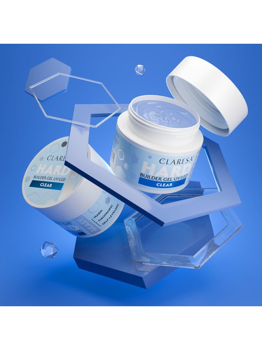 CLARESA HARD & EASY Builder Gel UV/LED – 45 g