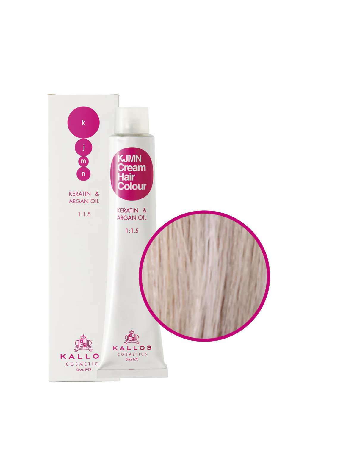 KJMN barva na vlasy 10.00 – Světlá blond (Intenzivní základní blond)
