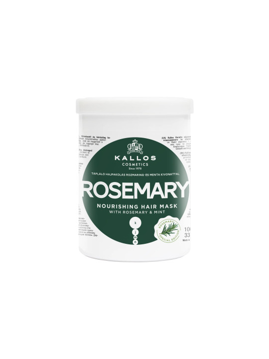KALLOS KJMN Rosemary Vyživující maska na vlasy