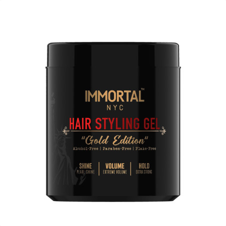 IMMORTAL NYC Hair Styling Gel na vlasy Gold Edition 500 ml