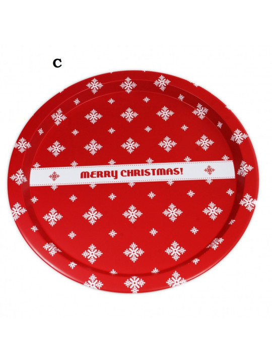 Vánoční tácek 33 cm průměr