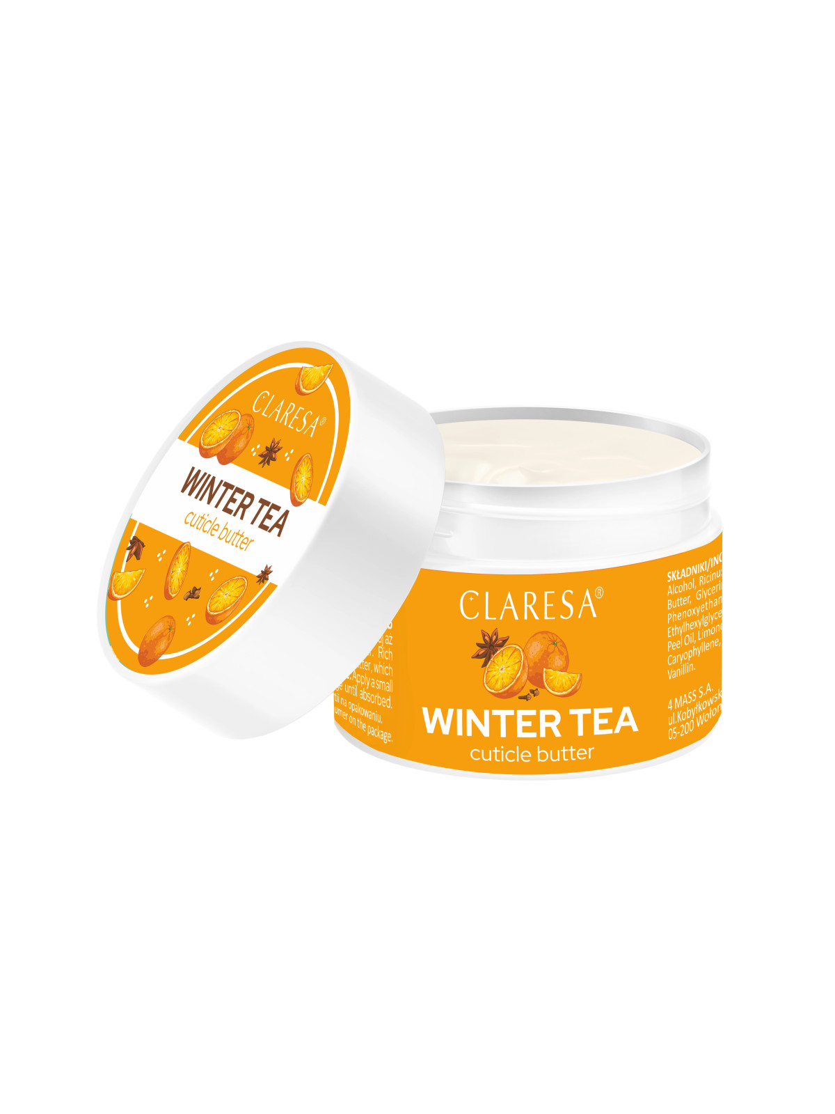 CLARESA Winter Tea Máslo na kůžičku 13 g