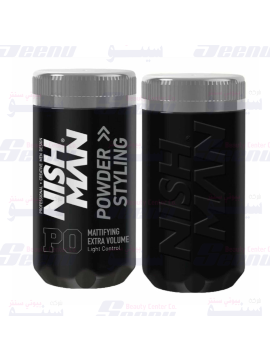 NISH MAN Pudr na vlasy - 20 g - P0 (Light Hold)