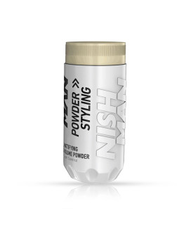 Nish Man stylingový pudr 20 g – Milky