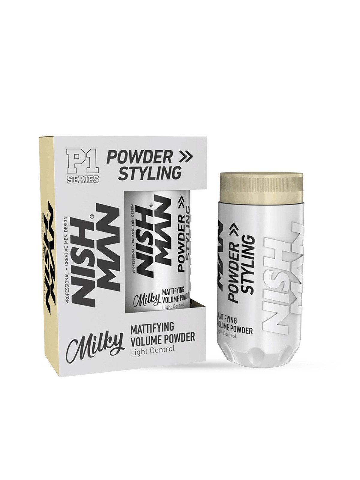 Nish Man stylingový pudr 20 g – Milky
