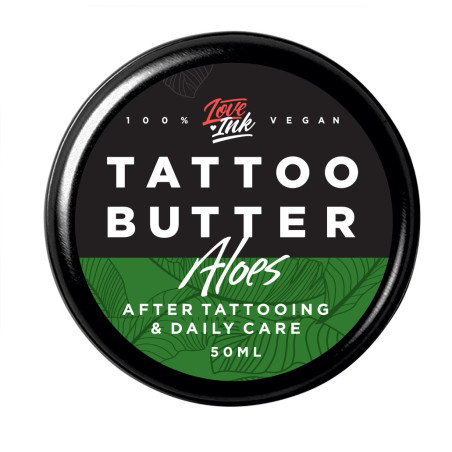 Love Ink Tattoo Máslo – Aloe