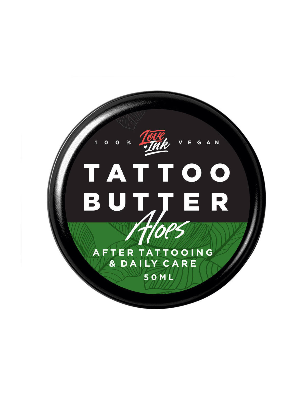 Love Ink Tattoo Máslo – Aloe
