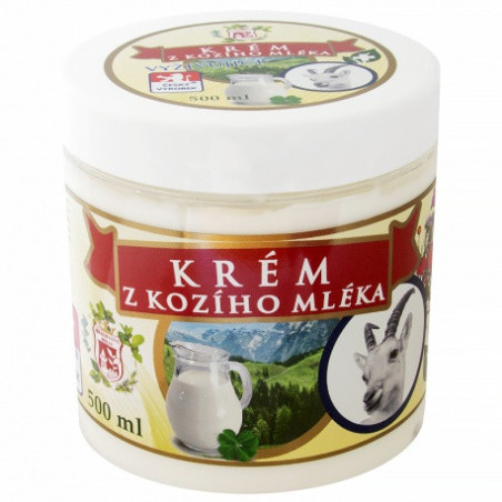 Krém z kozieho mlieka - 500ml - vyživujúci