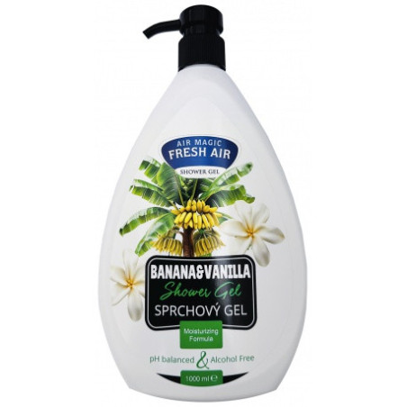 Sprchový gél  -1000ml Banana & Vanilla